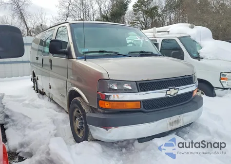 2004 Chevrolet Express G2500 from USA, damaged, VIN 1GCGG25V541144573